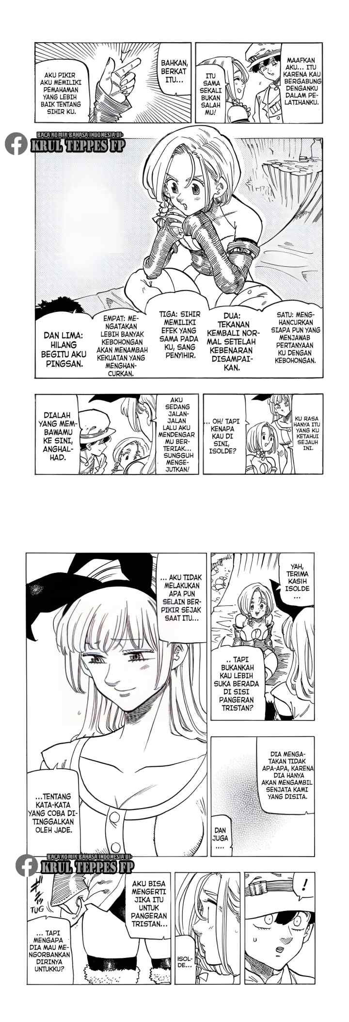 Mokushiroku no Yonkishi chapter 111 halaman 9