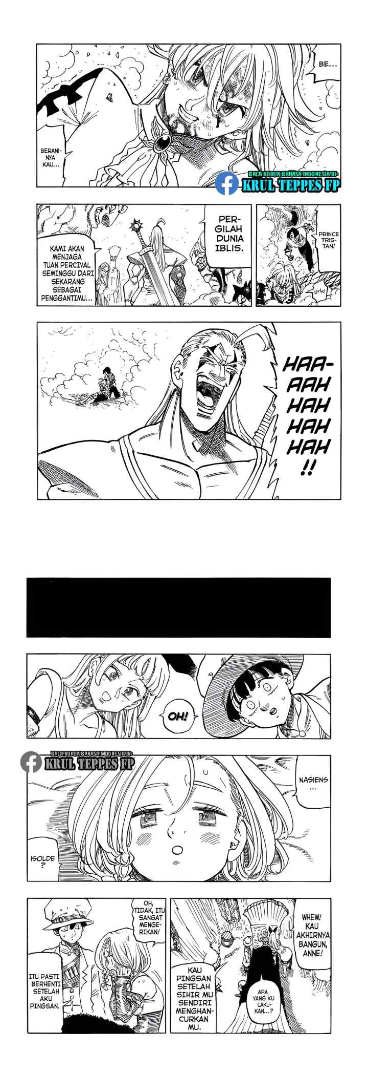 Mokushiroku no Yonkishi chapter 111 halaman 8