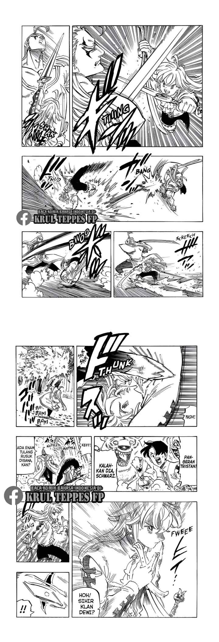Mokushiroku no Yonkishi chapter 111 halaman 4