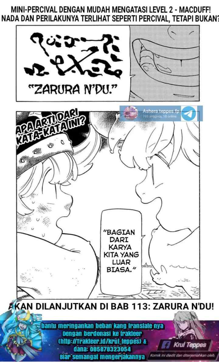Mokushiroku no Yonkishi chapter 112 halaman 11