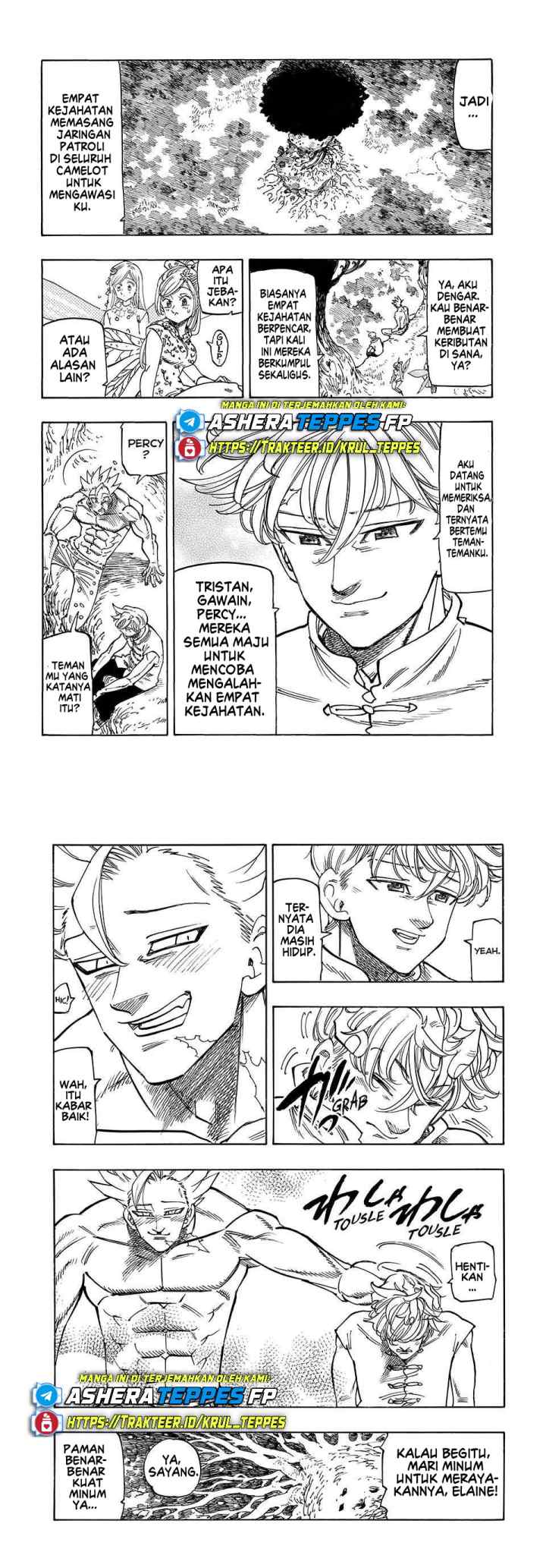 Mokushiroku no Yonkishi chapter 208 halaman 4