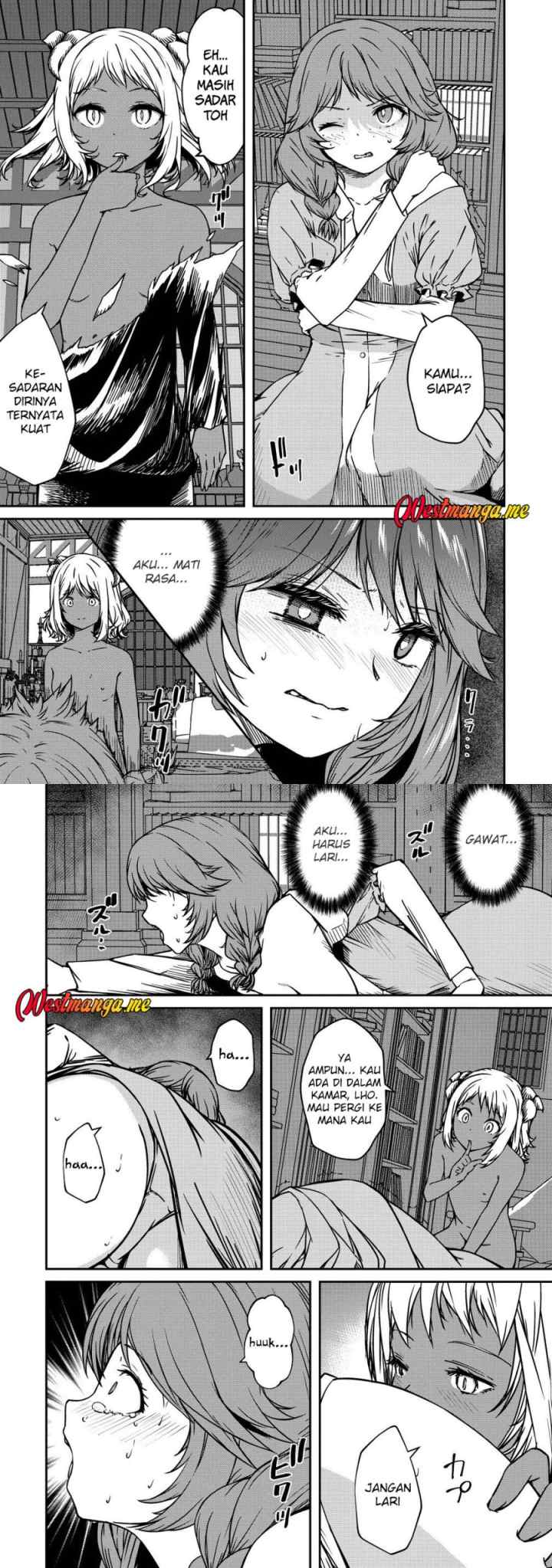 Monster Onna Kanbu wa Osanaki Yuusha wo Dekiaisuru chapter 14 halaman 5