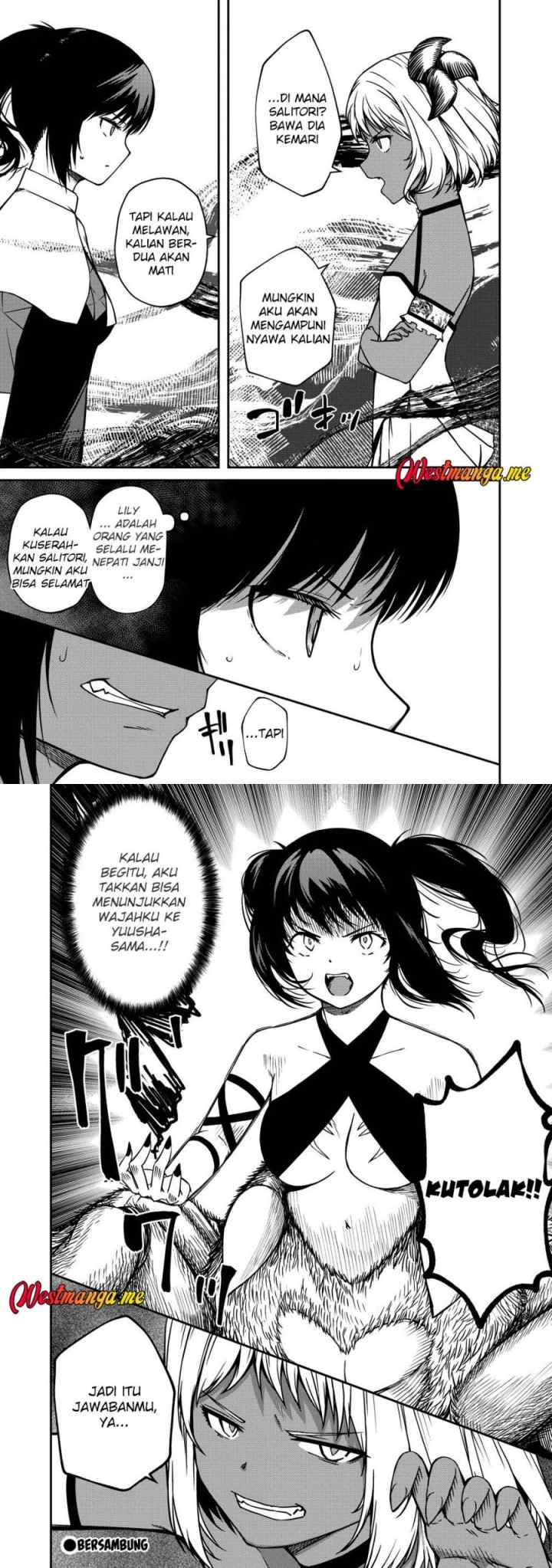 Monster Onna Kanbu wa Osanaki Yuusha wo Dekiaisuru chapter 14 halaman 14