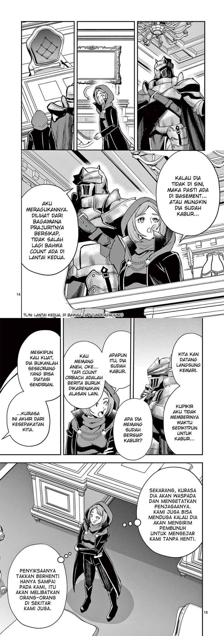 Moto Shogun no Undead Knight chapter 20 halaman 8