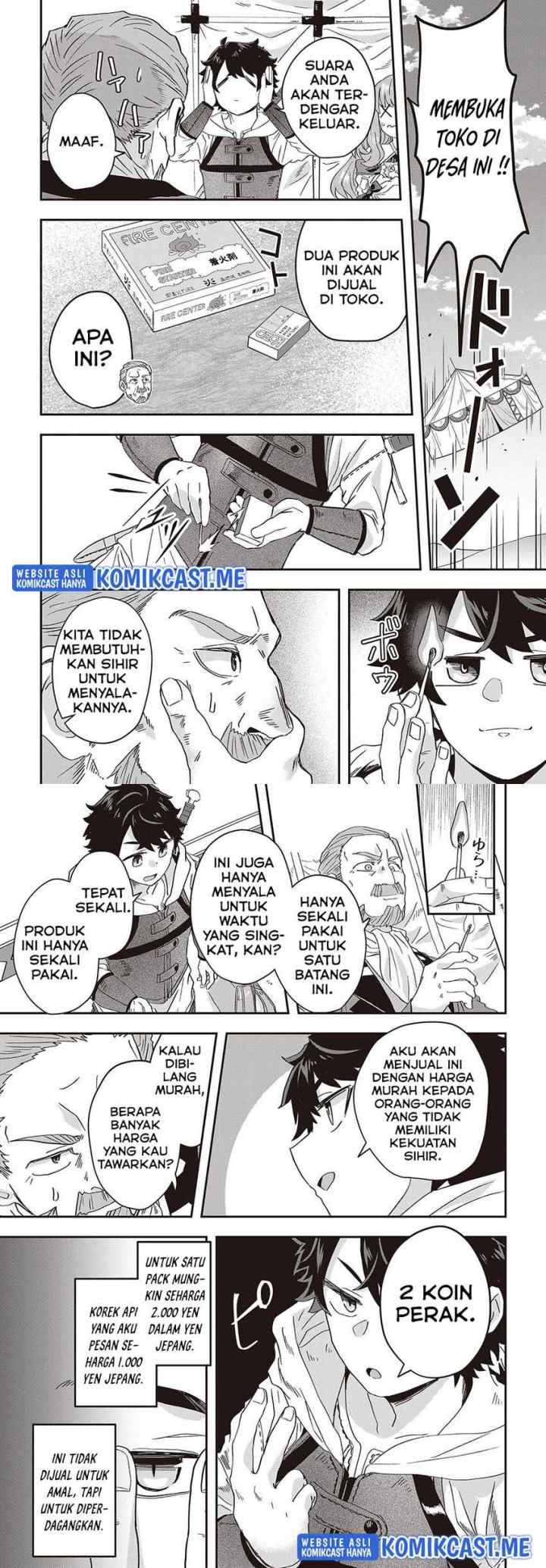 Muteki Shonin No Isekai Nariagari Monogatari chapter 8 halaman 13