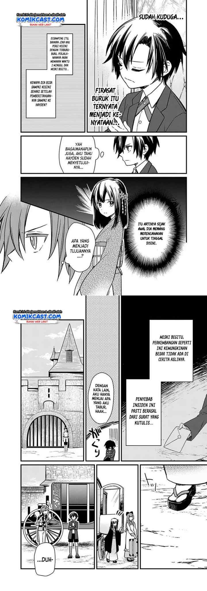My Death Flags Show No Sign of Ending chapter 8 halaman 9