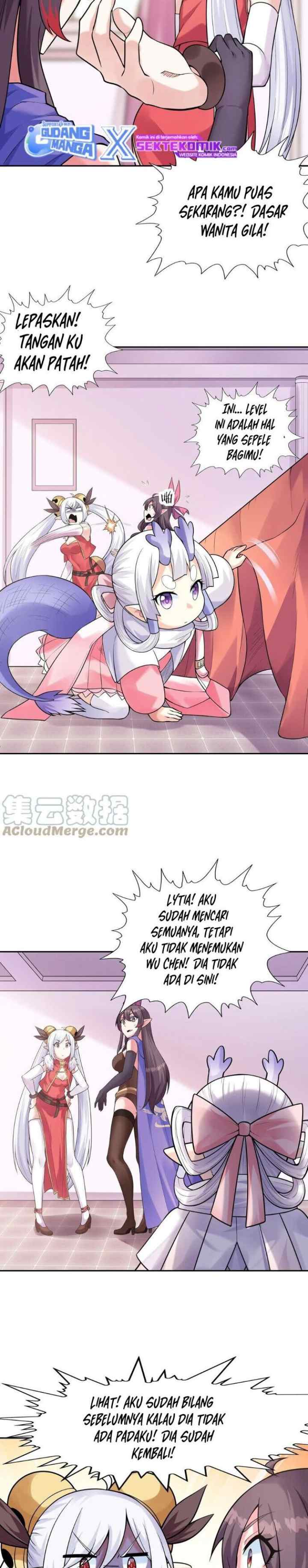 My Harem Is Entirely Female Demon Villains chapter 24 halaman 4