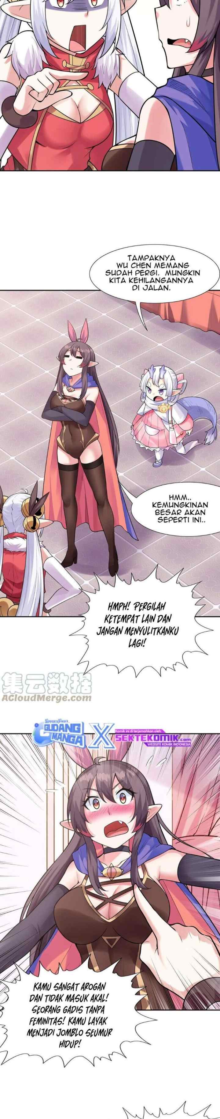 My Harem Is Entirely Female Demon Villains chapter 24 halaman 5