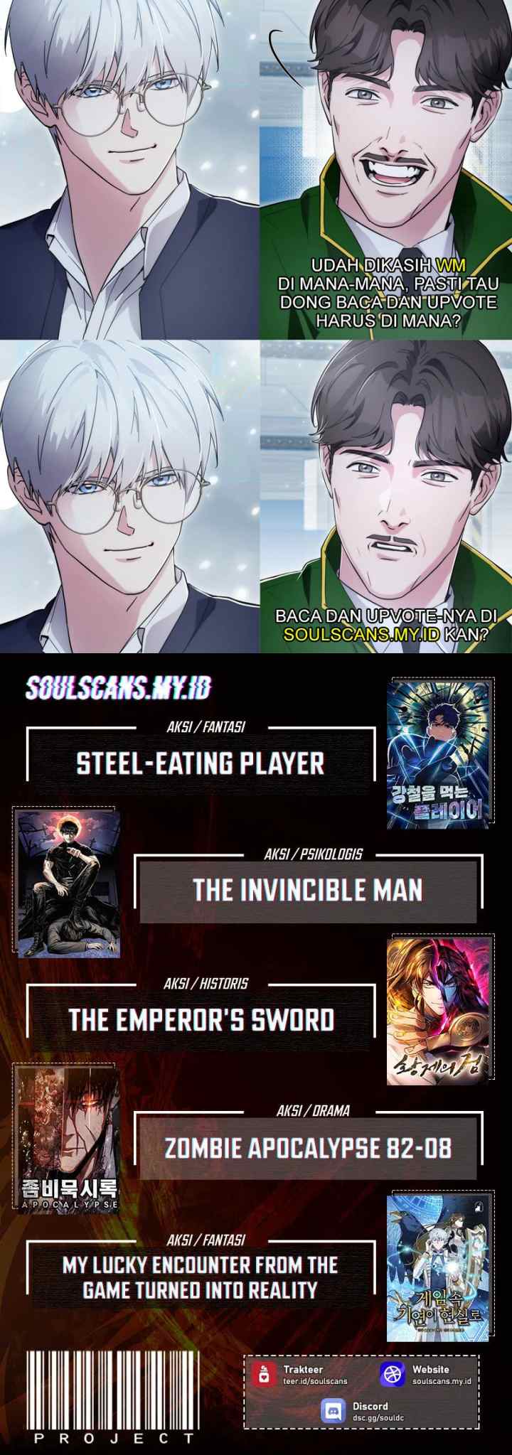 My Lucky Encounter From the Game Turned Into Reality chapter 77 halaman 18