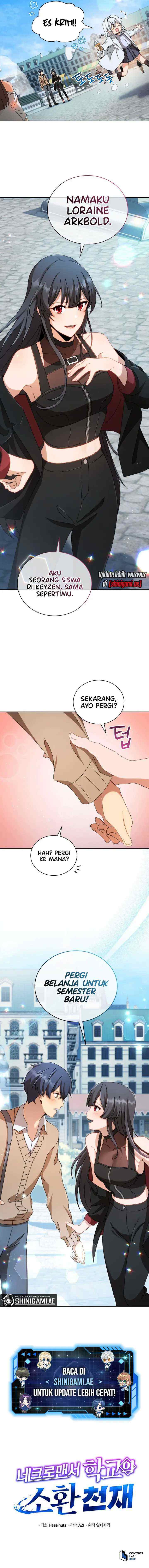 Necromancer Academy's Genius Summoner chapter 3 halaman 14