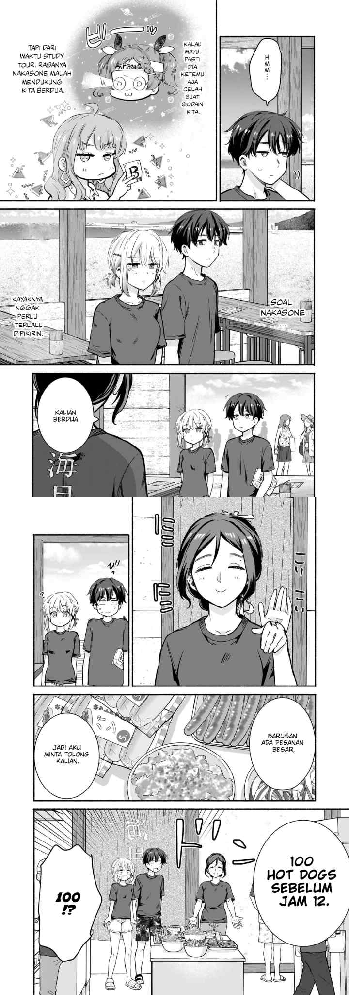 Nee, Mou Isso Tsukiacchau? Osananajimi no Bishoujo ni Tanomarete, Camo Kareshi Hajimemashita chapter 29 halaman 7