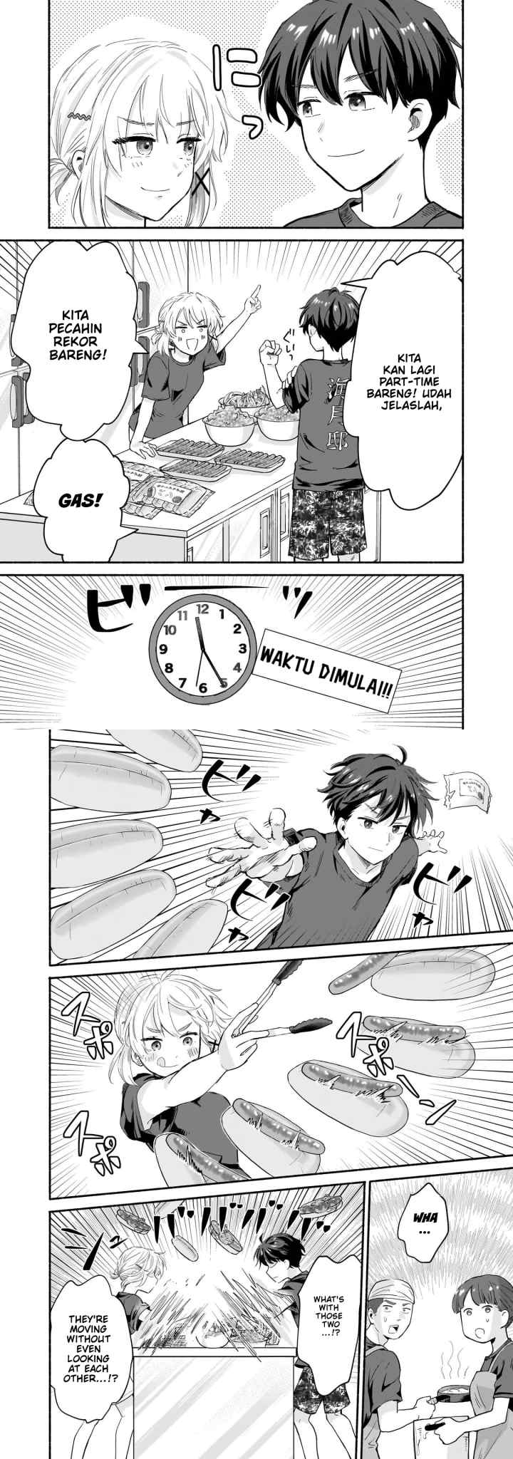 Nee, Mou Isso Tsukiacchau? Osananajimi no Bishoujo ni Tanomarete, Camo Kareshi Hajimemashita chapter 29 halaman 9