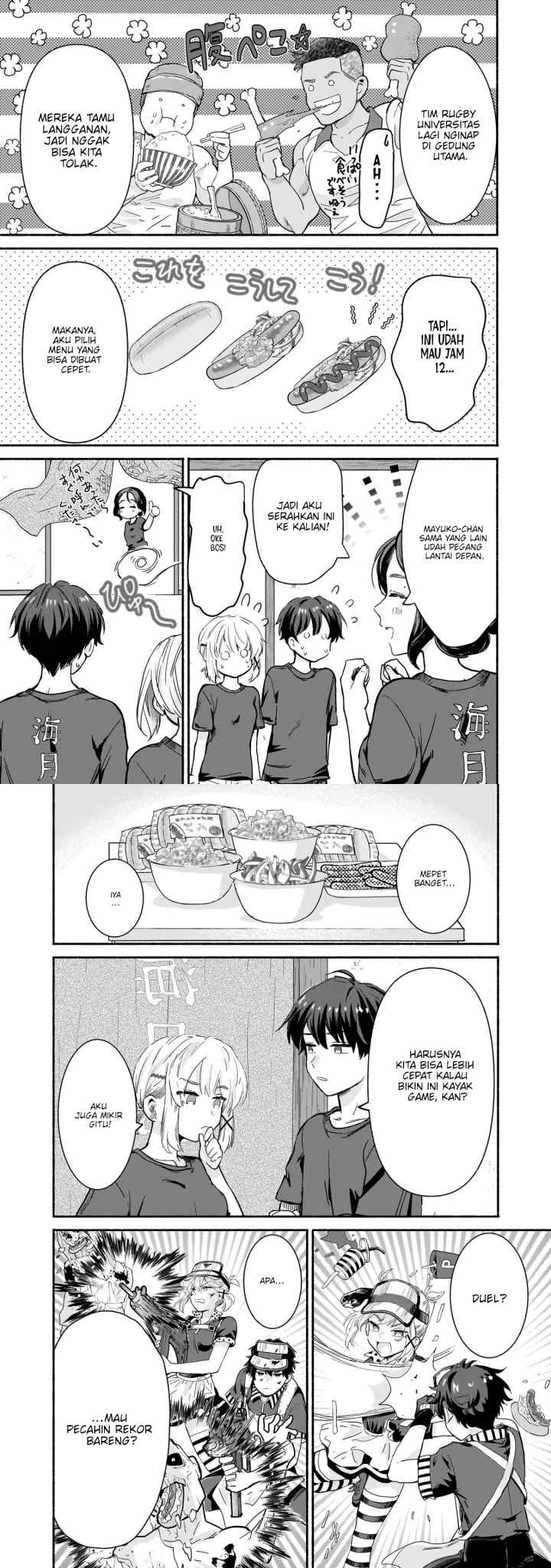 Nee, Mou Isso Tsukiacchau? Osananajimi no Bishoujo ni Tanomarete, Camo Kareshi Hajimemashita chapter 29 halaman 8