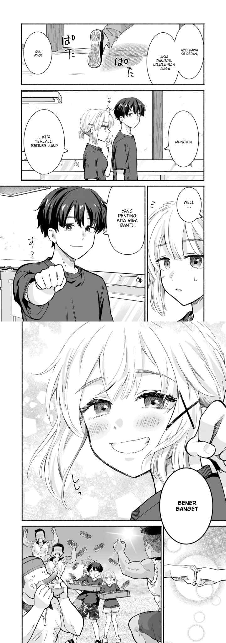 Nee, Mou Isso Tsukiacchau? Osananajimi no Bishoujo ni Tanomarete, Camo Kareshi Hajimemashita chapter 29 halaman 12
