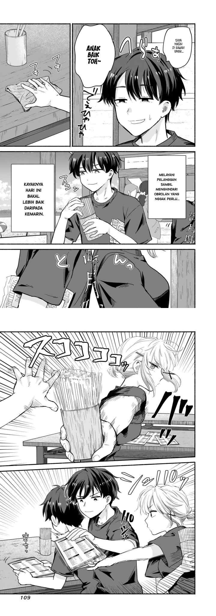 Nee, Mou Isso Tsukiacchau? Osananajimi no Bishoujo ni Tanomarete, Camo Kareshi Hajimemashita chapter 29 halaman 4