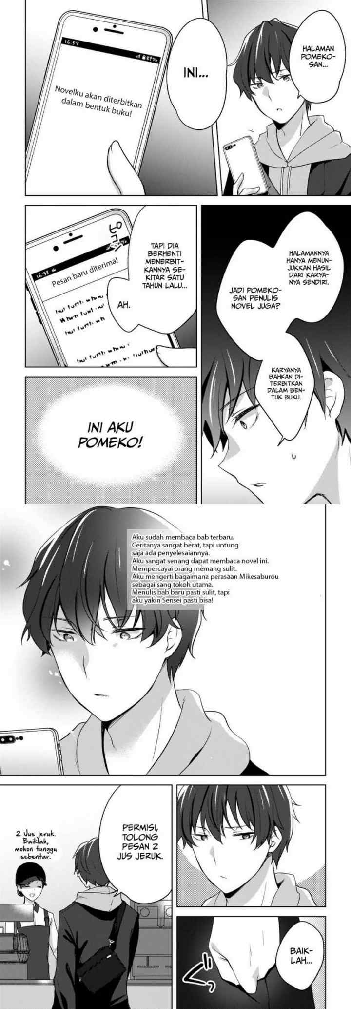 Nyanta to Pomeko chapter 3 halaman 14