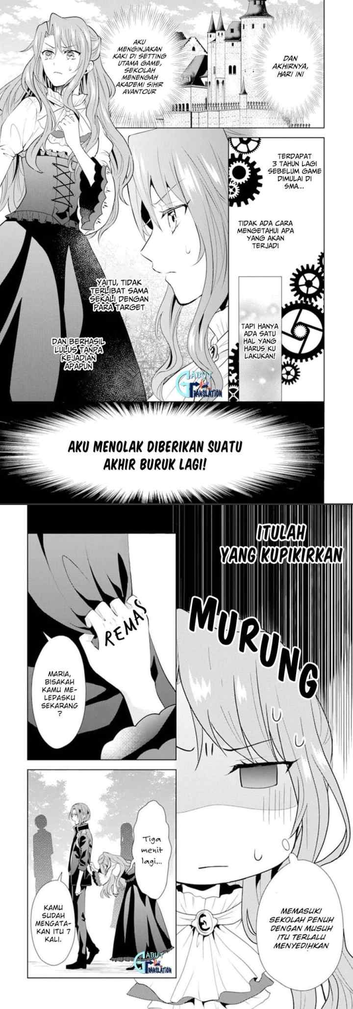 On the 6th Playthrough of the Otome Game, the Auto-Mode Broke chapter 1 halaman 6