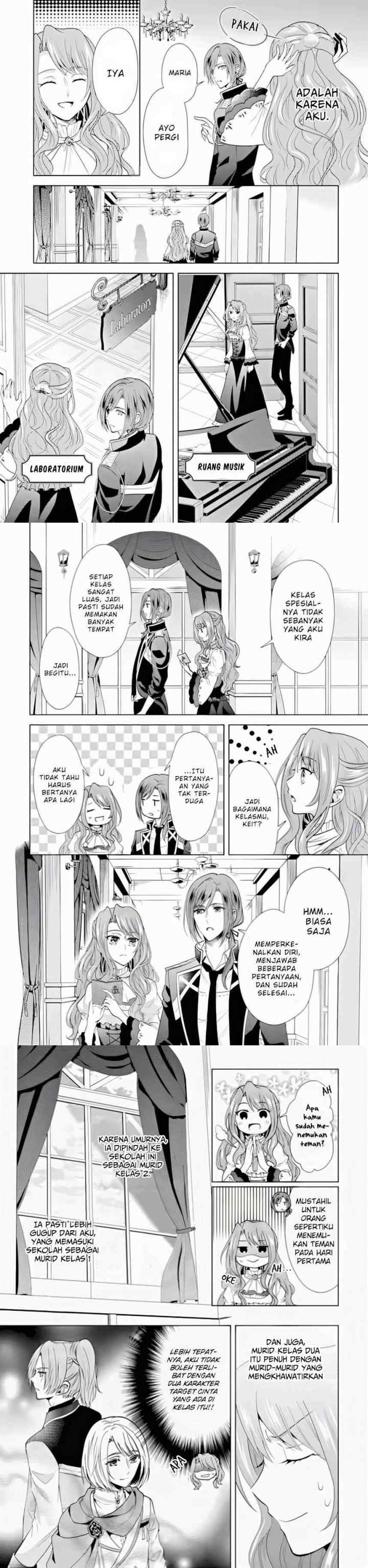 On the 6th Playthrough of the Otome Game, the Auto-Mode Broke chapter 2 halaman 13