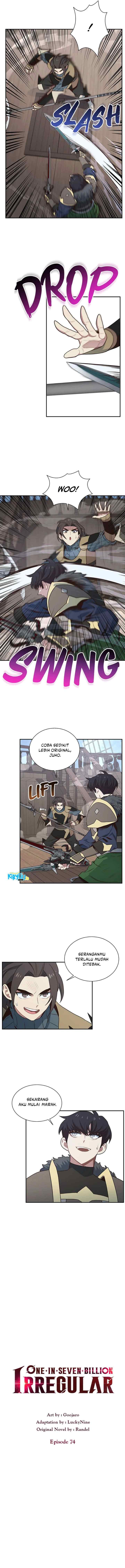 One of a Kind Irregular chapter 74 halaman 4