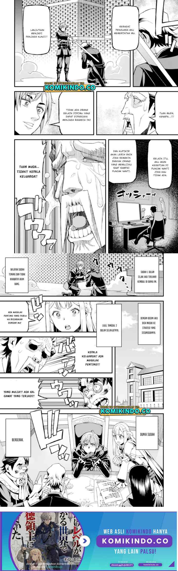 Ore dake Level ga Agaru Sekai de Akutoku Ryoushu ni Natteita chapter 20 halaman 10