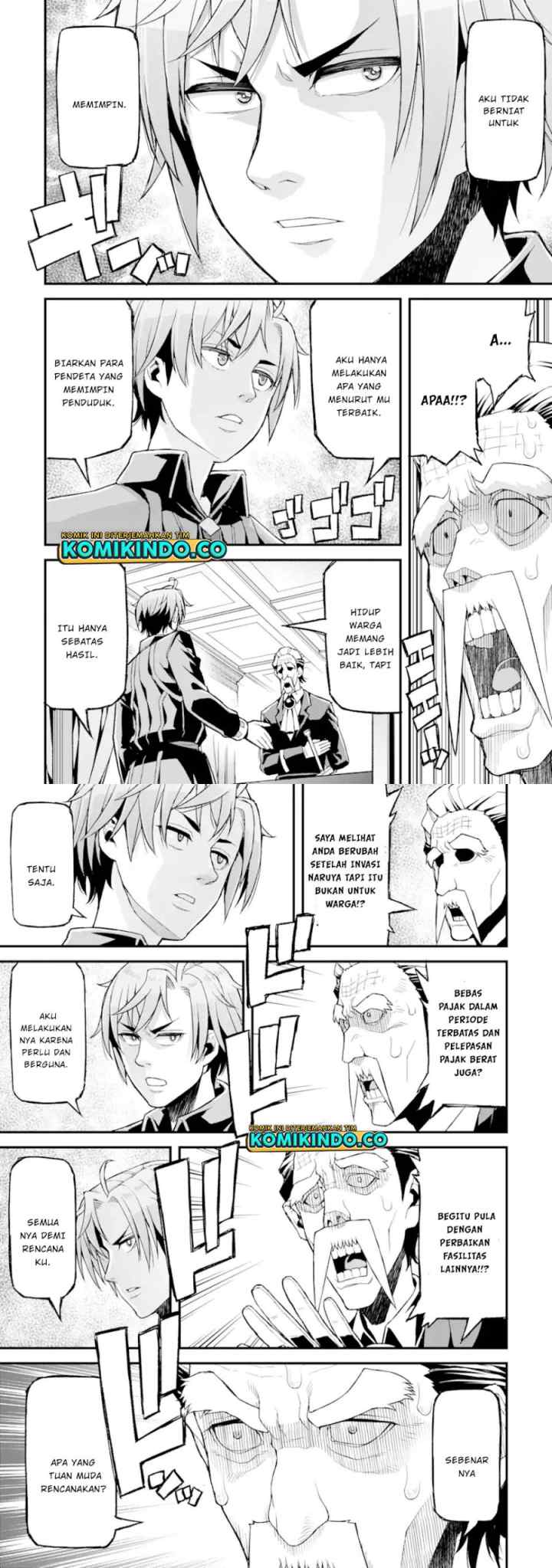 Ore dake Level ga Agaru Sekai de Akutoku Ryoushu ni Natteita chapter 20 halaman 4