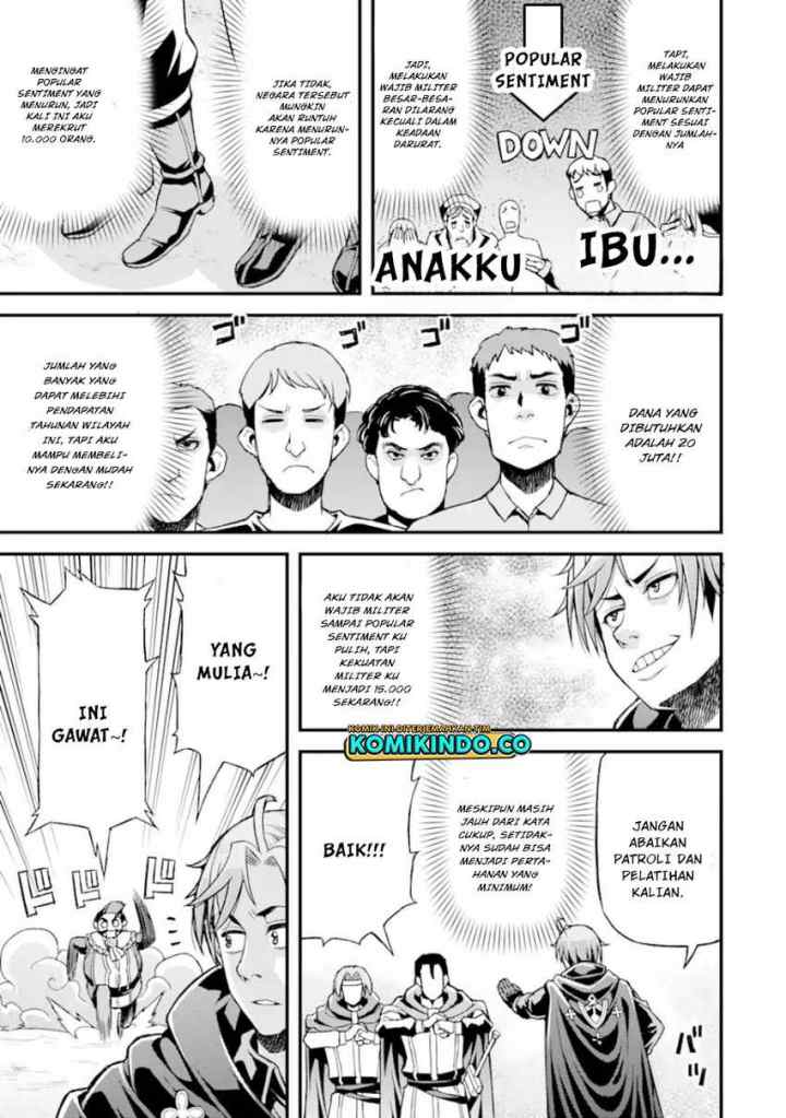 Ore dake Level ga Agaru Sekai de Akutoku Ryoushu ni Natteita chapter 21 halaman 12