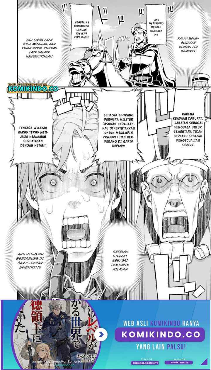 Ore dake Level ga Agaru Sekai de Akutoku Ryoushu ni Natteita chapter 21 halaman 19