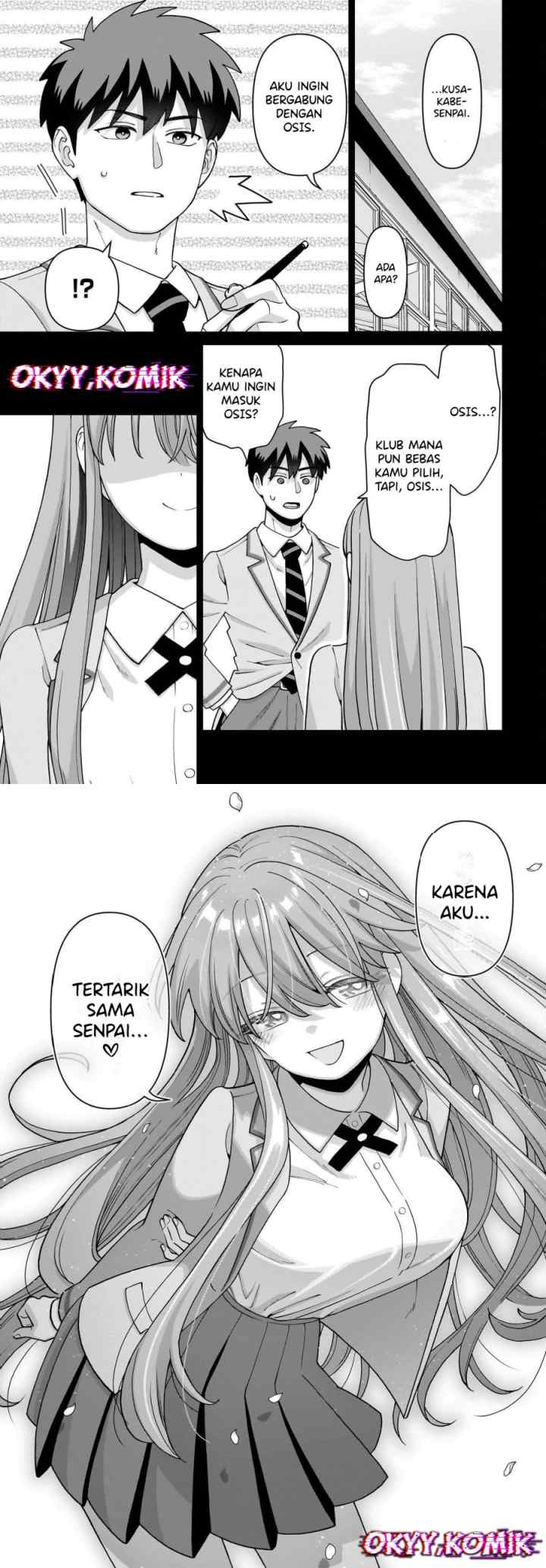Ore ni Dake Koakuma na Kouhai wa Genjitsu demo Kawaii ga, Yume no Naka de wa Motto Kawaii chapter 6 halaman 15