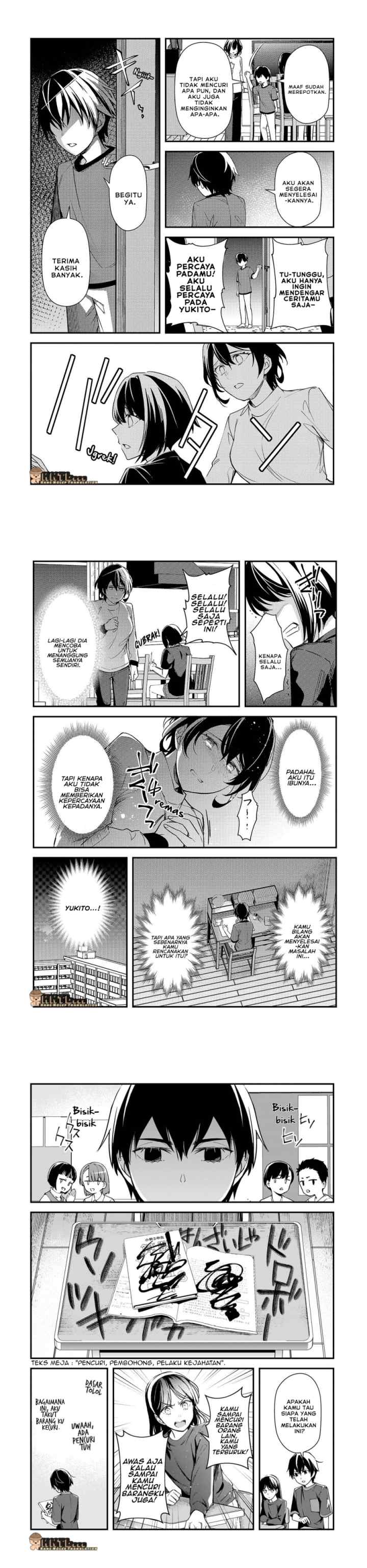 Ore ni Trauma wo Ataeta Joshi-tachi ga Chirachira Mitekuru kedo, Zannen desu ga Teokure desu chapter 25 halaman 5