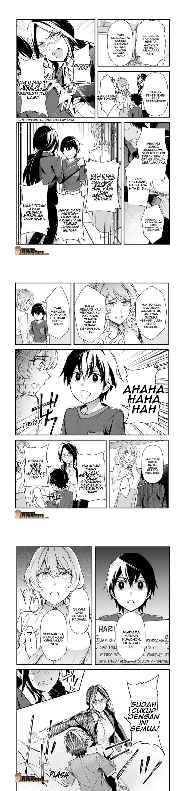 Ore ni Trauma wo Ataeta Joshi-tachi ga Chirachira Mitekuru kedo, Zannen desu ga Teokure desu chapter 25 halaman 8