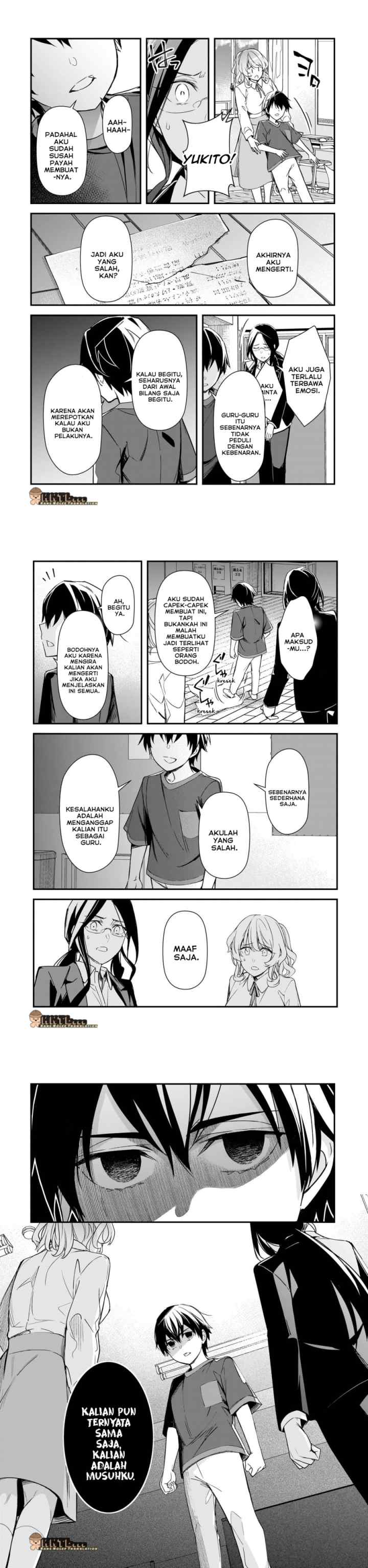 Ore ni Trauma wo Ataeta Joshi-tachi ga Chirachira Mitekuru kedo, Zannen desu ga Teokure desu chapter 25 halaman 9