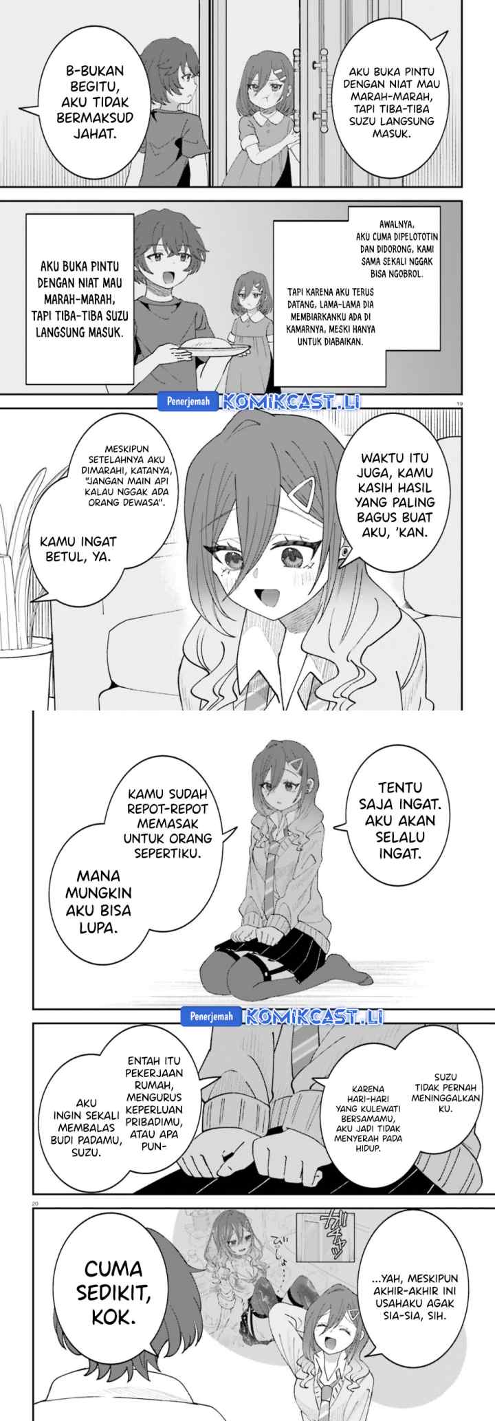 Ore no Haitoku Meshi o Onedari Sezu ni Irarenai, Otonari no Top Idol-sama chapter 13 halaman 10