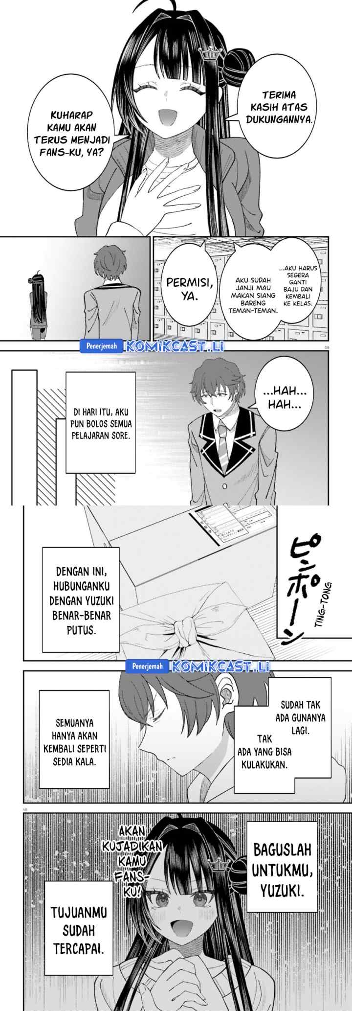 Ore no Haitoku Meshi o Onedari Sezu ni Irarenai, Otonari no Top Idol-sama chapter 13 halaman 5