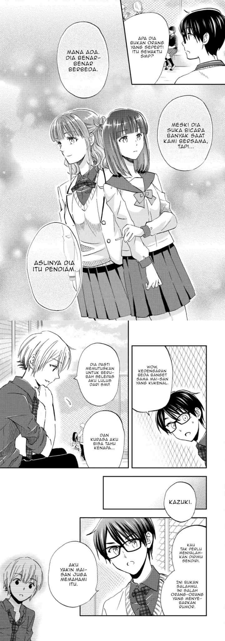 Ore wa Shiranai Uchi ni Gakkou Ichi no Bishoujo wo Kudoite Itarashii chapter 39 halaman 4