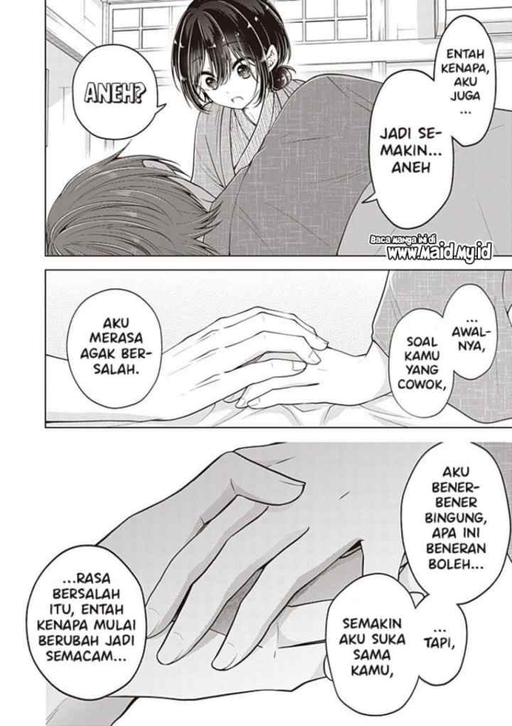 Osananajimi(♂) wo Onnanoko ni Shiteshimatta Hanashi chapter 122 halaman 6