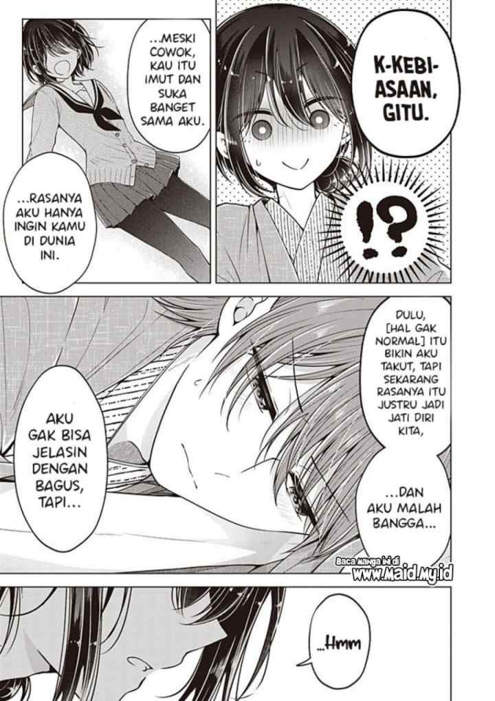 Osananajimi(♂) wo Onnanoko ni Shiteshimatta Hanashi chapter 122 halaman 7