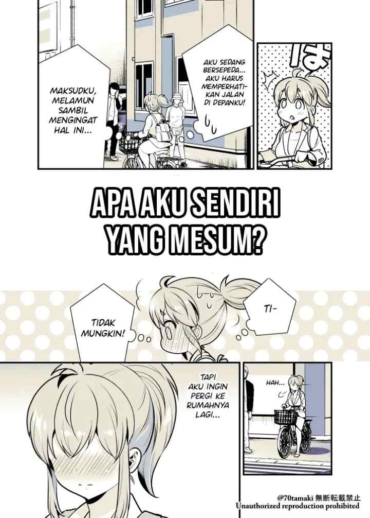 Osananajimi ga Hisabisa ni Saikai Shitara Otagai Kyonyuu ni Natteta chapter 12 halaman 4