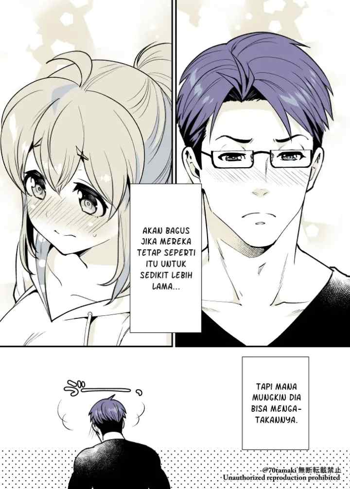 Osananajimi ga Hisabisa ni Saikai Shitara Otagai Kyonyuu ni Natteta chapter 15 halaman 6