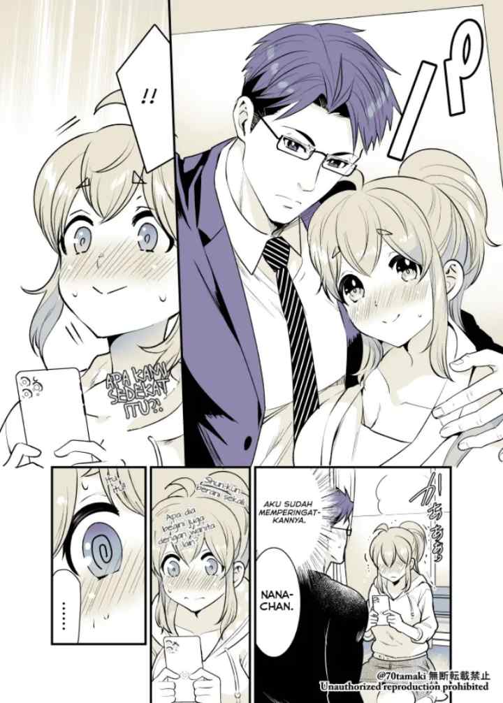Osananajimi ga Hisabisa ni Saikai Shitara Otagai Kyonyuu ni Natteta chapter 16 halaman 5