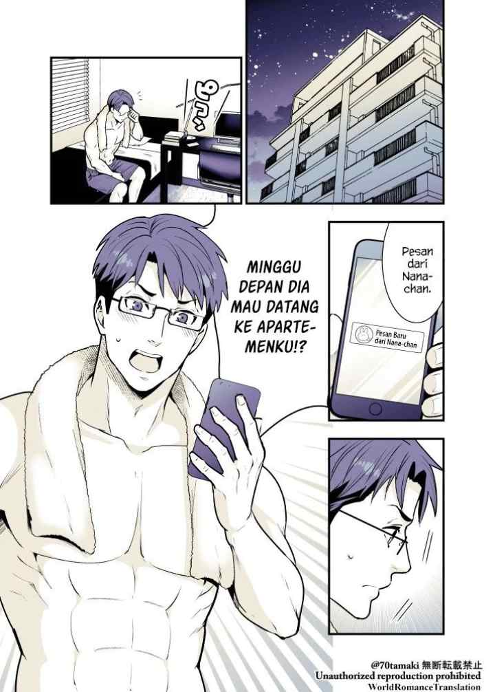Osananajimi ga Hisabisa ni Saikai Shitara Otagai Kyonyuu ni Natteta chapter 9 halaman 7