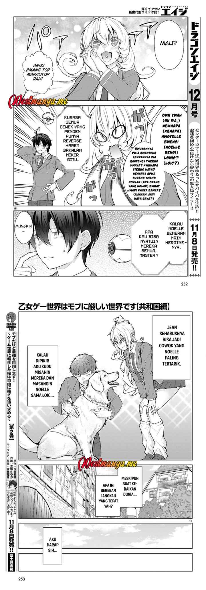 Otome Game Sekai wa Mob ni Kibishii Sekai Desu chapter 72 halaman 9