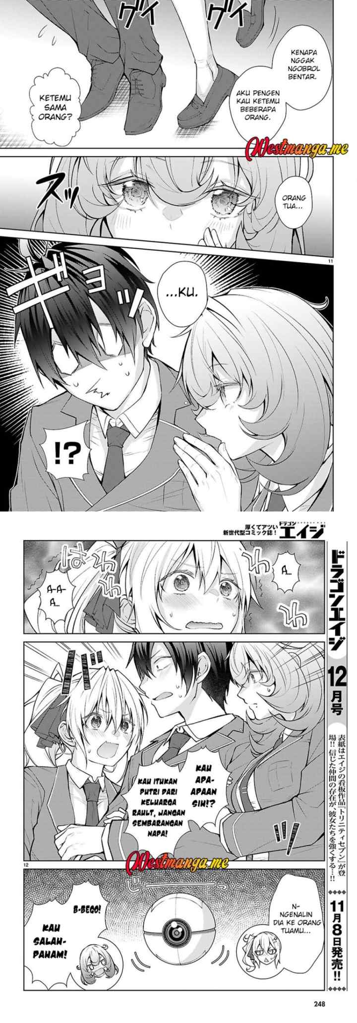 Otome Game Sekai wa Mob ni Kibishii Sekai Desu chapter 72 halaman 6