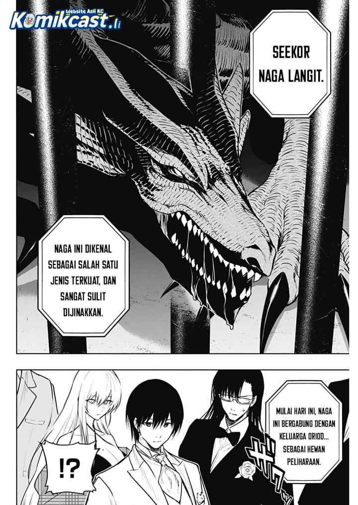 Ouritsu Mahou Gakuen no Saika Sei: Slum Agari no Saikyou Mahoushi, Kizoku darake no Gakuen de Musou suru chapter 128 halaman 9