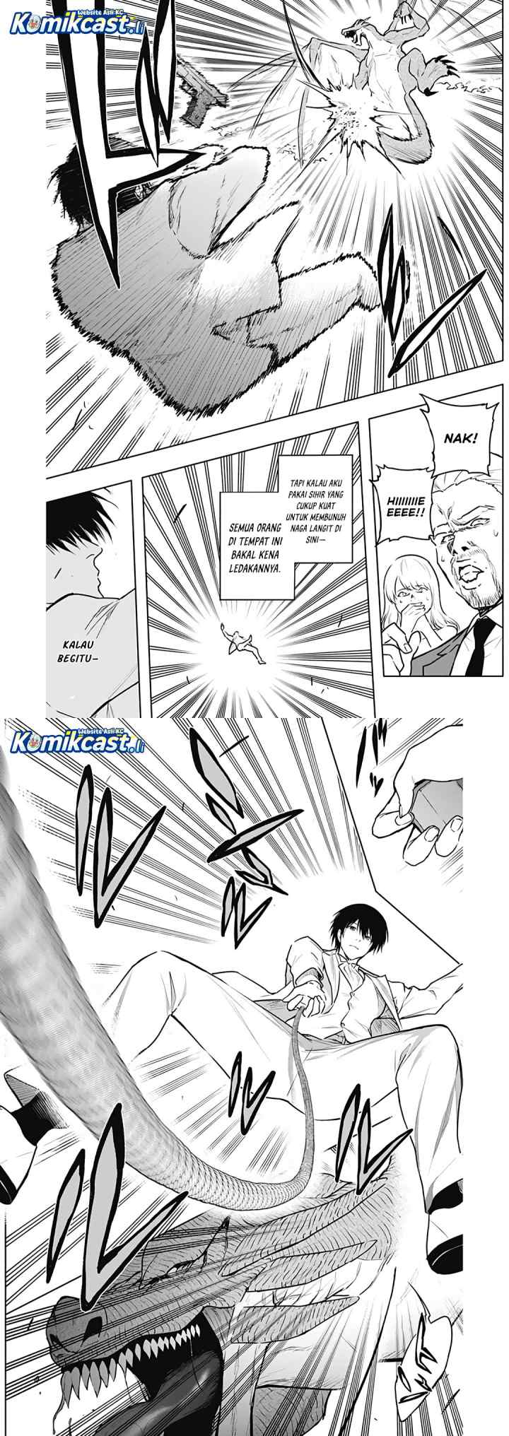 Ouritsu Mahou Gakuen no Saika Sei: Slum Agari no Saikyou Mahoushi, Kizoku darake no Gakuen de Musou suru chapter 129 halaman 7
