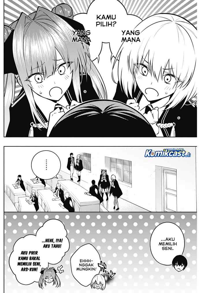 Ouritsu Mahou Gakuen no Saika Sei: Slum Agari no Saikyou Mahoushi, Kizoku darake no Gakuen de Musou suru chapter 131 halaman 5