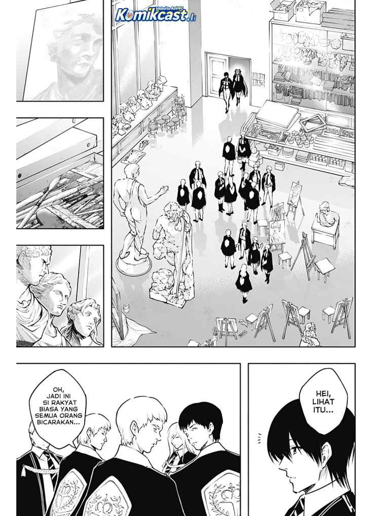 Ouritsu Mahou Gakuen no Saika Sei: Slum Agari no Saikyou Mahoushi, Kizoku darake no Gakuen de Musou suru chapter 131 halaman 10