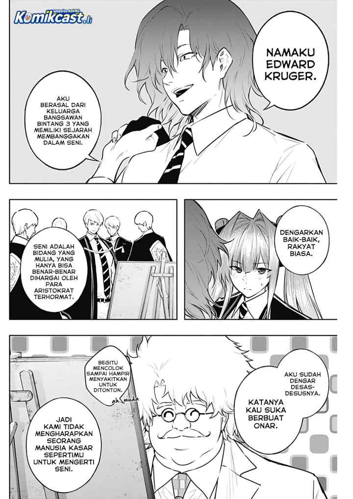 Ouritsu Mahou Gakuen no Saika Sei: Slum Agari no Saikyou Mahoushi, Kizoku darake no Gakuen de Musou suru chapter 131 halaman 17