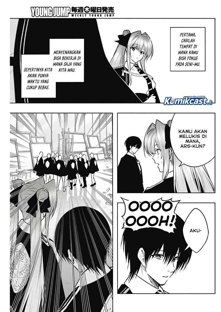 Ouritsu Mahou Gakuen no Saika Sei: Slum Agari no Saikyou Mahoushi, Kizoku darake no Gakuen de Musou suru chapter 131 halaman 13