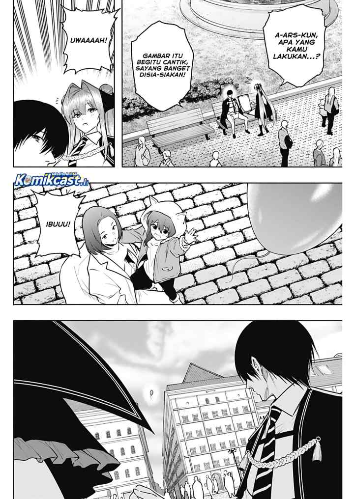 Ouritsu Mahou Gakuen no Saika Sei: Slum Agari no Saikyou Mahoushi, Kizoku darake no Gakuen de Musou suru chapter 132 halaman 11