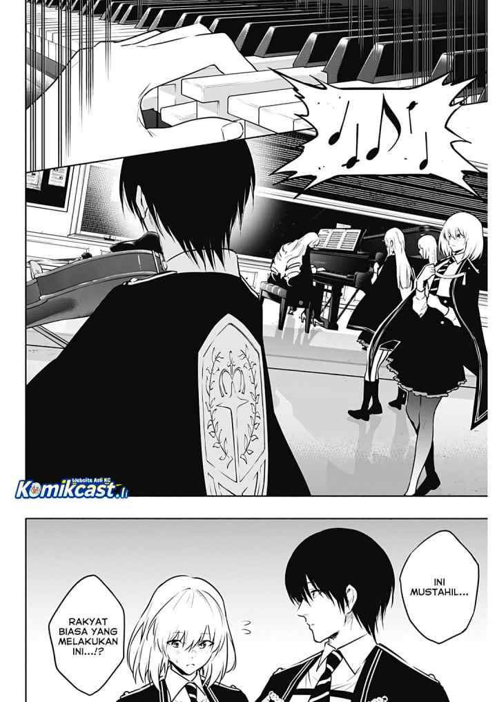 Ouritsu Mahou Gakuen no Saika Sei: Slum Agari no Saikyou Mahoushi, Kizoku darake no Gakuen de Musou suru chapter 135 halaman 17